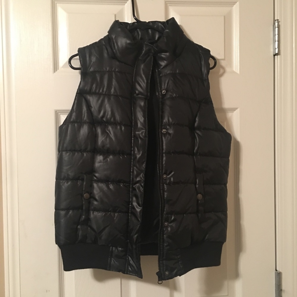 Black Puffer Vest